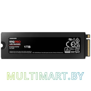 SSD диск Samsung 990 Pro с радиатором 1TB (MZ-V9P1T0CW) картинка 2